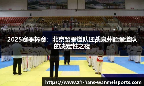 2025赛季杯赛:北京跆拳道队迎战泉州跆拳道队的决定性之夜