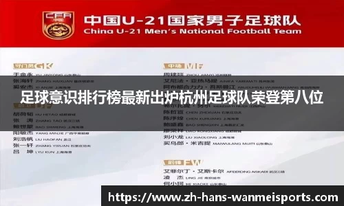 足球意识排行榜最新出炉杭州足球队荣登第八位